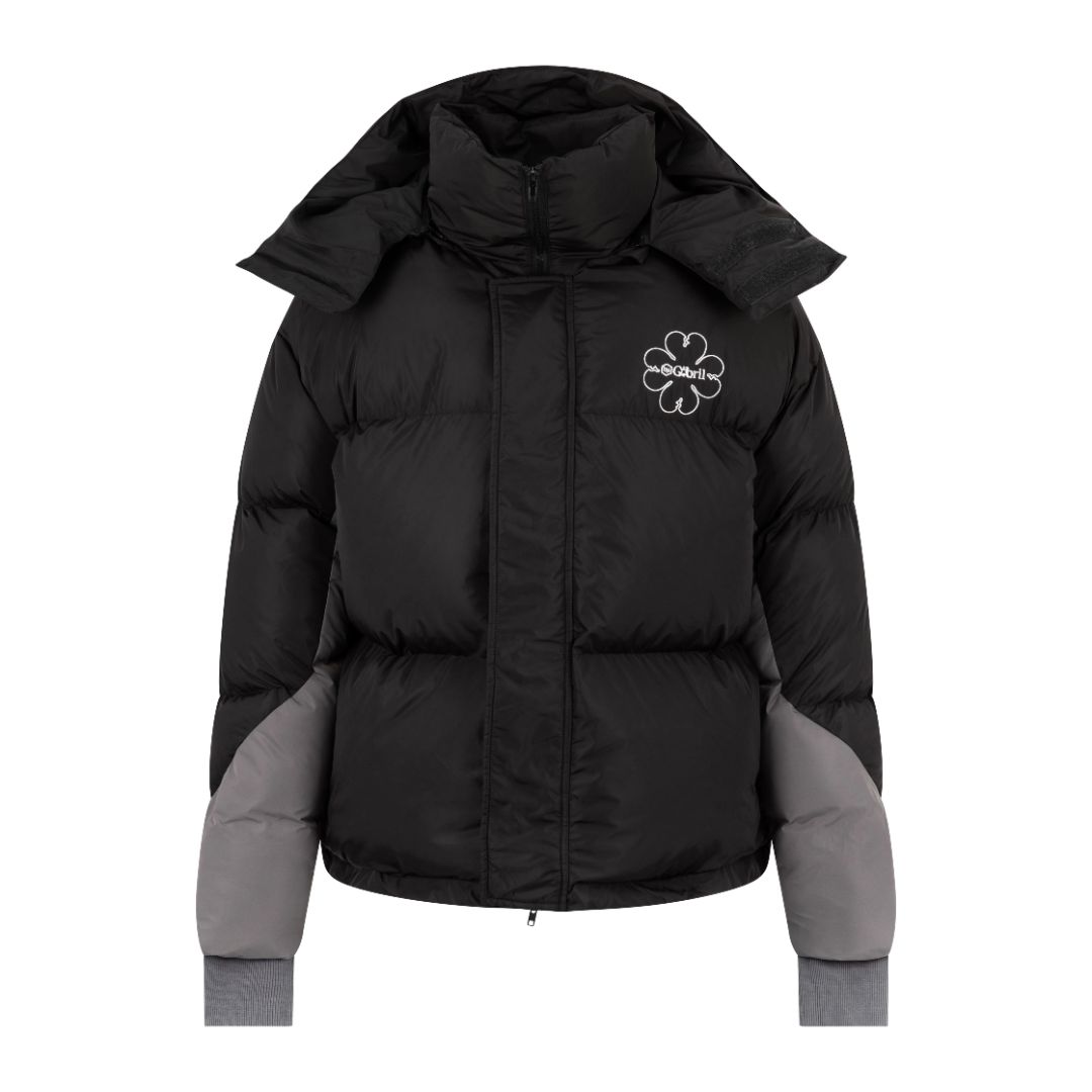 Black 2 Tone Puffer jacket