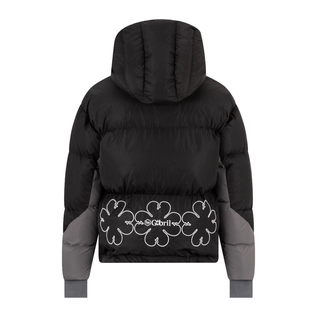 Black 2 Tone Puffer jacket